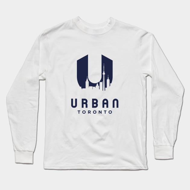 UrbanToronto Long Sleeve T-Shirt by atbgraphics